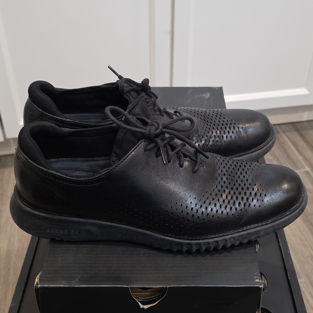 Cole Haan Black Men's Oxfords